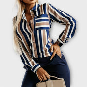 Emily – Rahat ve Şık Çizgili Bluz
