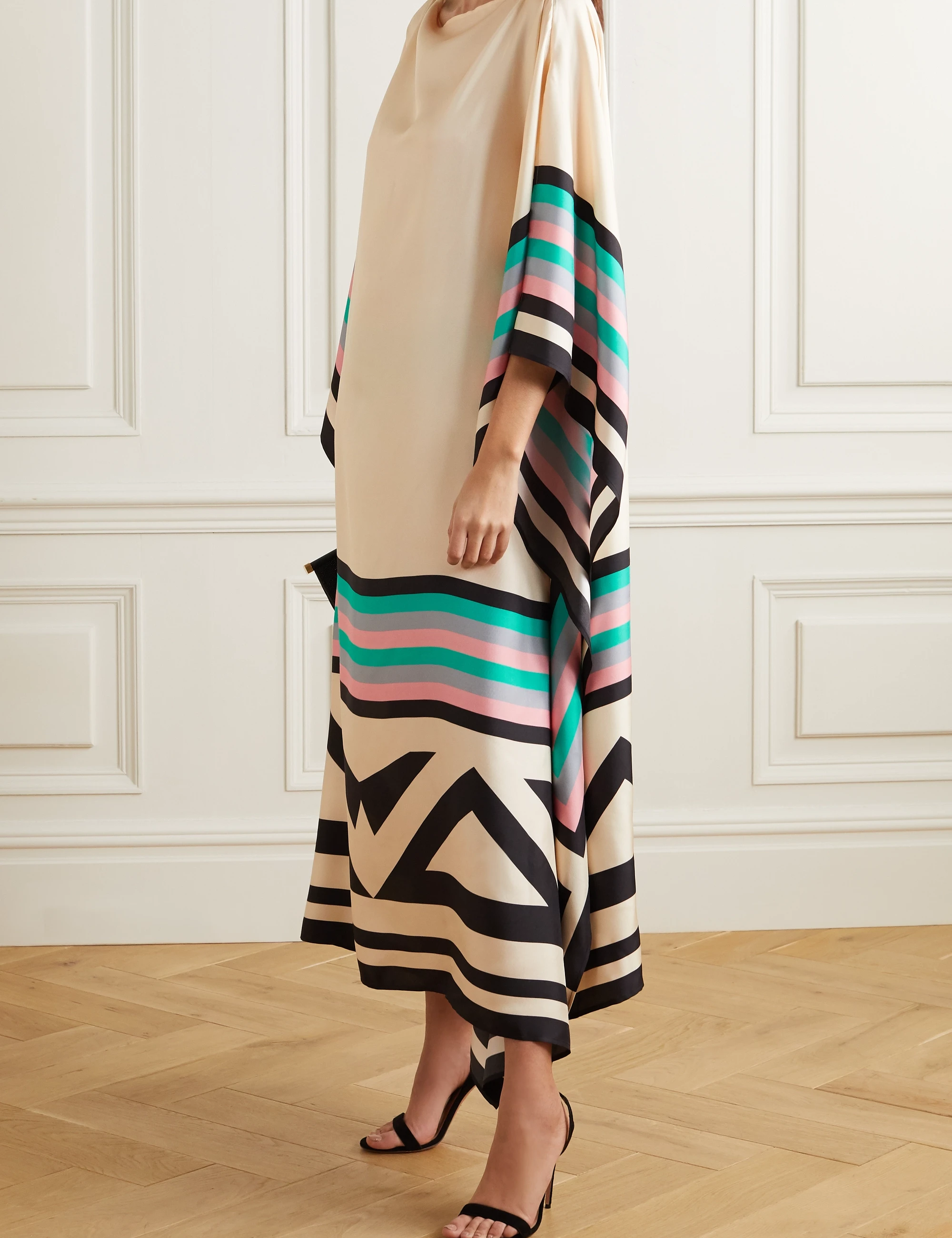 Valarie™ | Şık Geometrik Desenli Kaftan