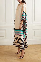 Valarie™ | Şık Geometrik Desenli Kaftan