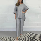 Maya | Şık İki Parça Pamuk Takım