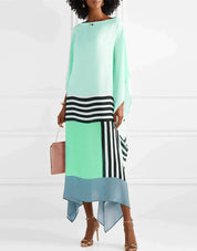 Valarie™ | Şık Geometrik Desenli Kaftan