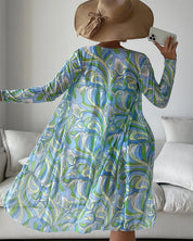 Victoria | 3 Parça Desenli Bikini Takımı