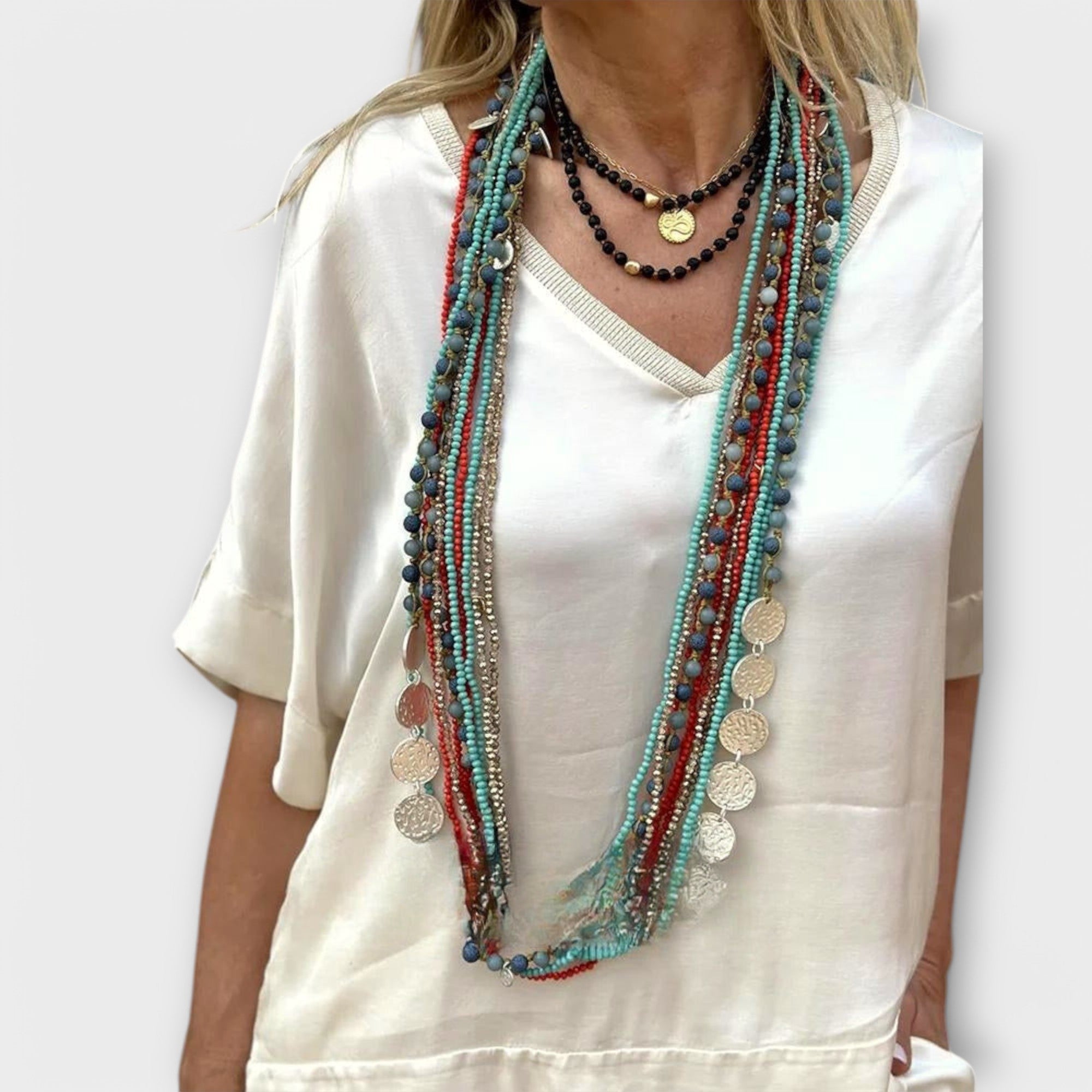 Tam Bluz ve Pantolon Hazel Elysian Elegance