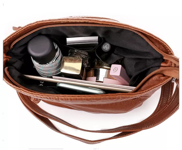 Marly - Deri Omuz Çantası