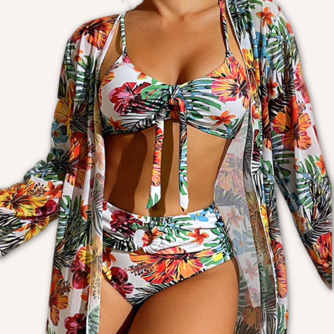 Glenda | Çiçekli Etekli Bikini