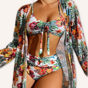 Glenda | Çiçekli Etekli Bikini