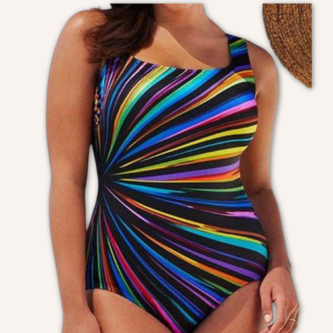 Rita | Canlı Çizgili Şık Mayo