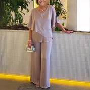 Martha™ - Zahmetsiz Geniş Paça Takım