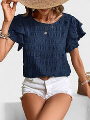 Charmaine - Eğlenceli Volanlarla Hafif ve Havalı Bluz