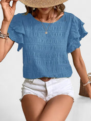 Charmaine - Eğlenceli Volanlarla Hafif ve Havalı Bluz