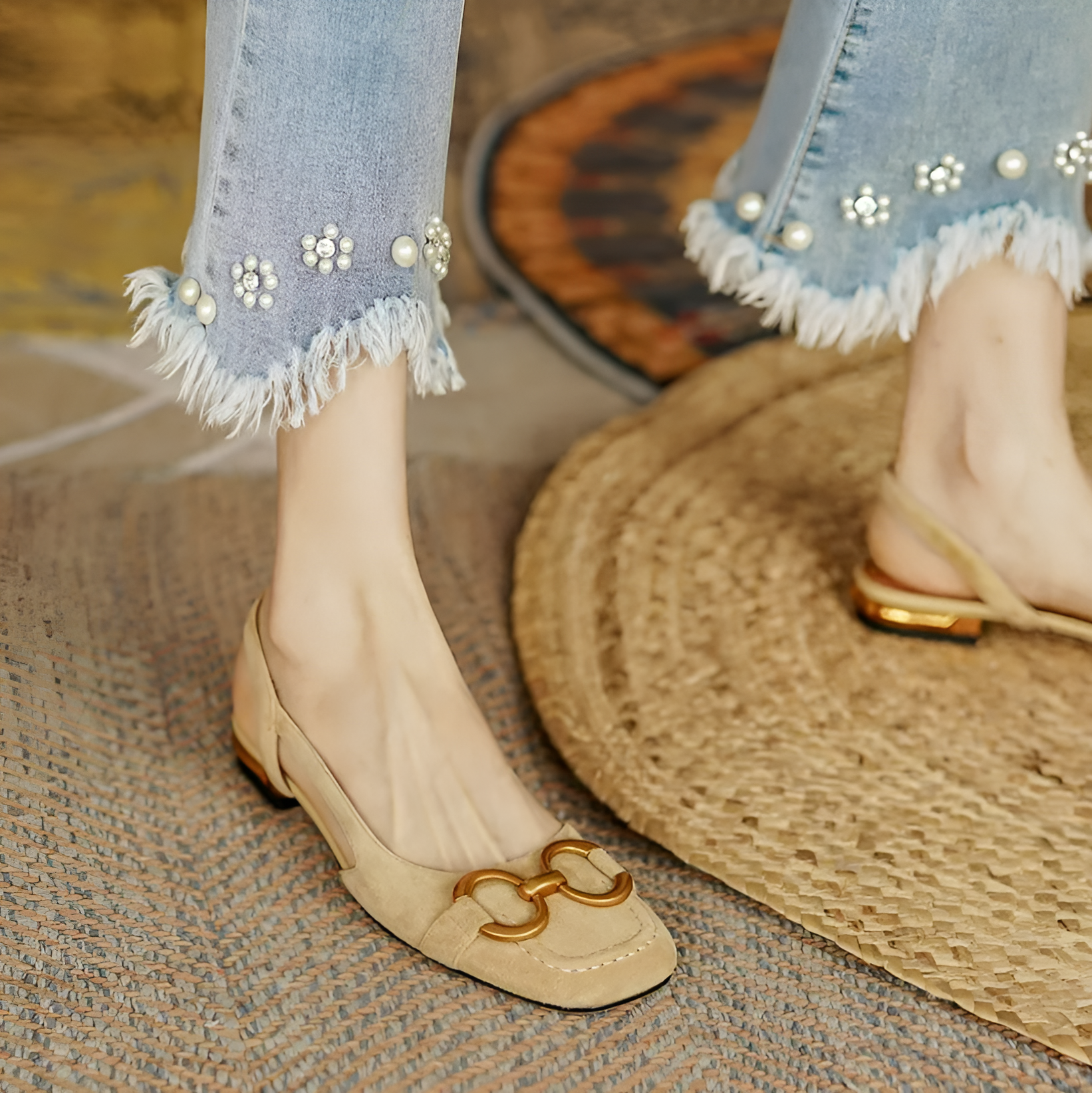 Madison – Ortopedik Deri Tokalı Sandaletler