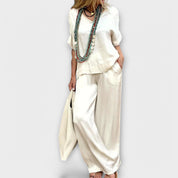 Tam Bluz ve Pantolon Hazel Elysian Elegance