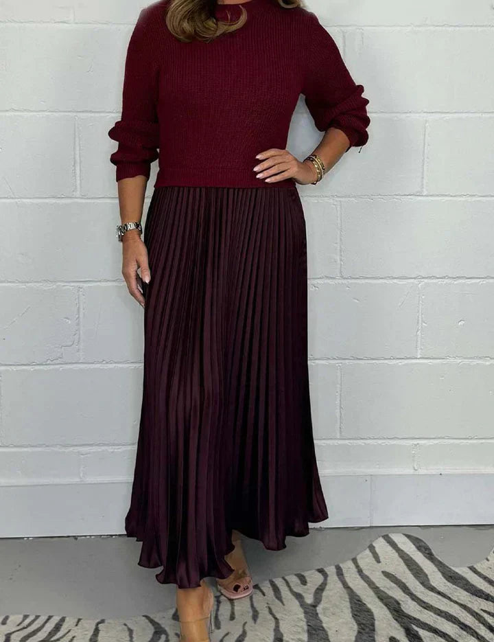 Kirstin | Şık Pliseli İki Parça Takım