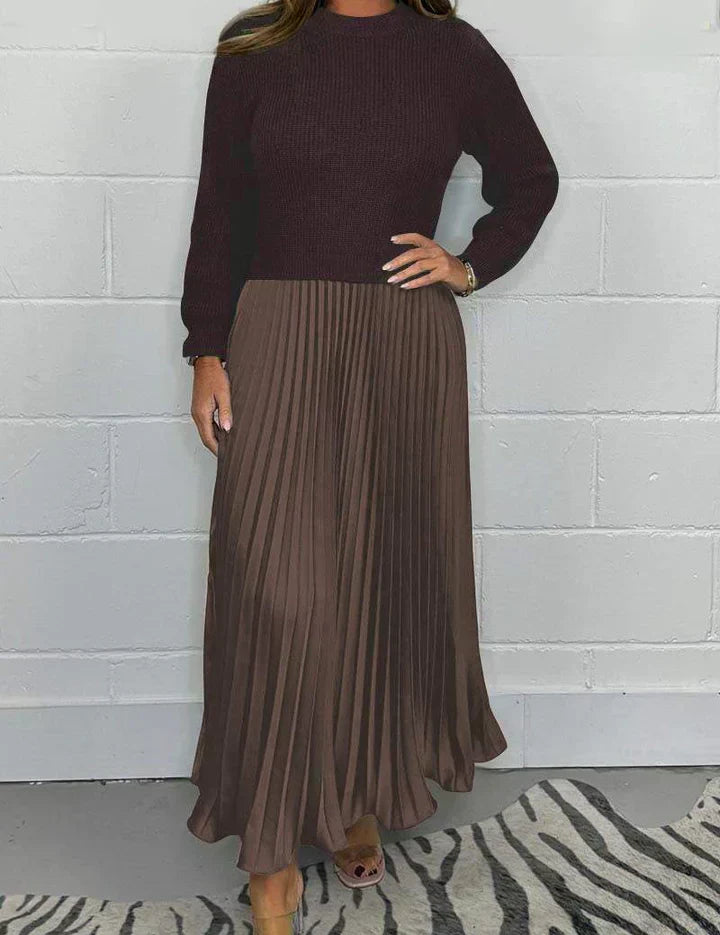 Kirstin | Şık Pliseli İki Parça Takım